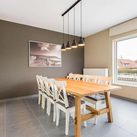 By The Sea In Belgium With Sunny Terrace Villa *