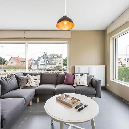By The Sea In Belgium With Sunny Terrace Coxyde