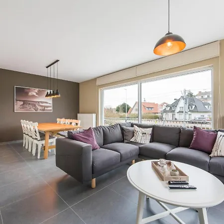 Villa By The Sea In Belgium With Sunny Terrace Coxyde