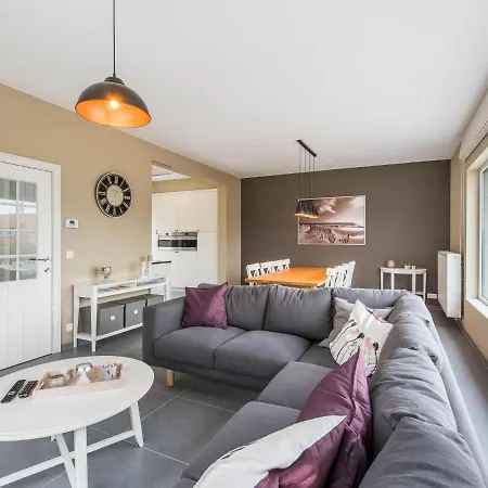 By The Sea In Belgium With Sunny Terrace Villa *